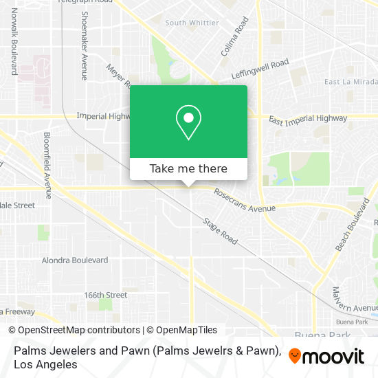 Mapa de Palms Jewelers and Pawn (Palms Jewelrs & Pawn)