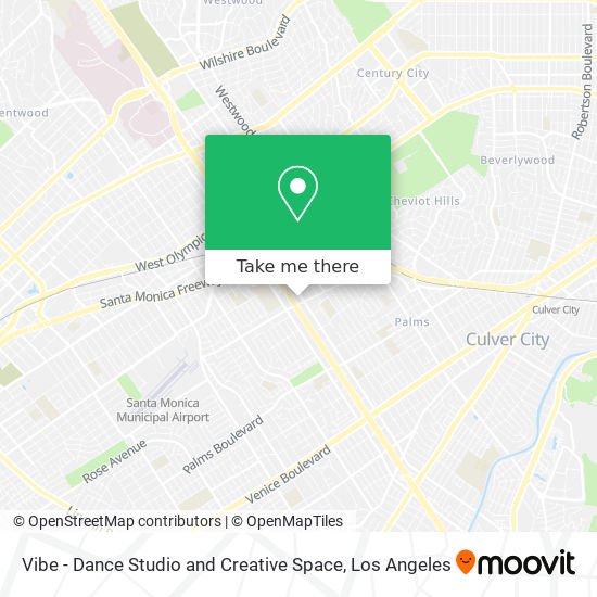 Mapa de Vibe - Dance Studio and Creative Space