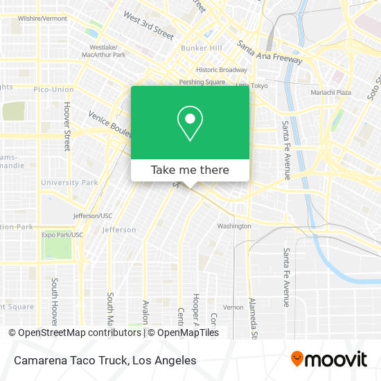 Mapa de Camarena Taco Truck