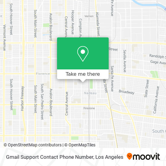 Gmail Support Contact Phone Number map