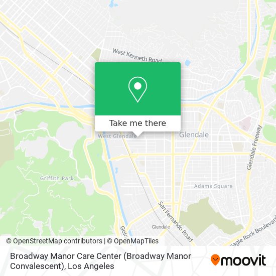 Mapa de Broadway Manor Care Center (Broadway Manor Convalescent)