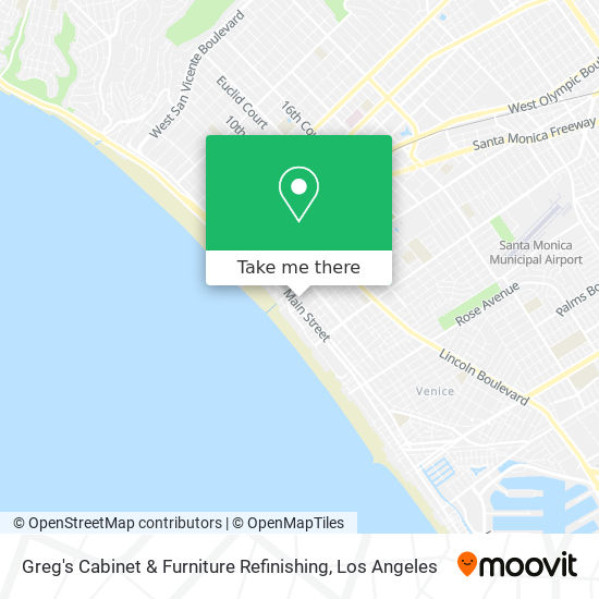 Greg's Cabinet & Furniture Refinishing map