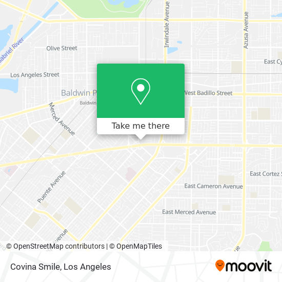 Covina Smile map