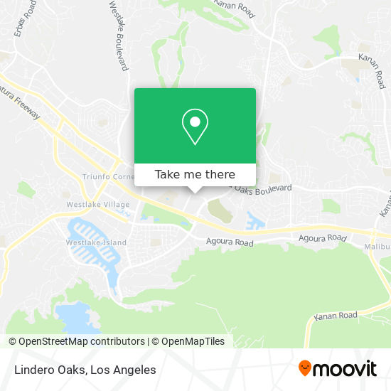 Mapa de Lindero Oaks
