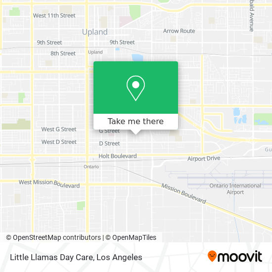 Little Llamas Day Care map