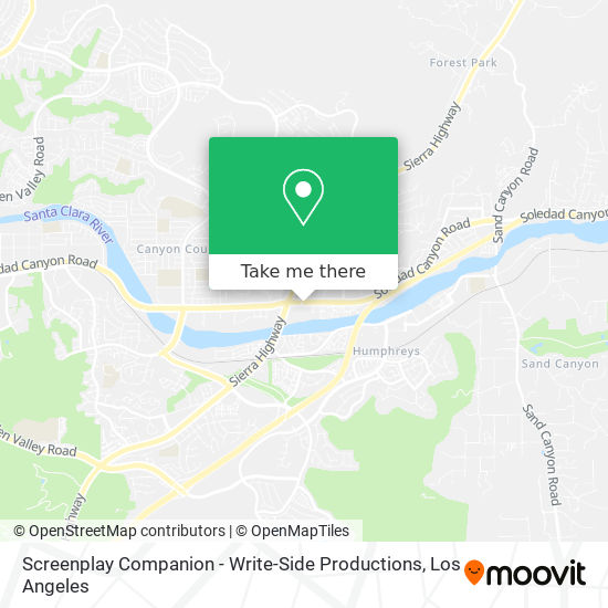 Mapa de Screenplay Companion - Write-Side Productions