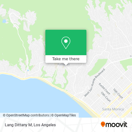 Lang Dittany M map