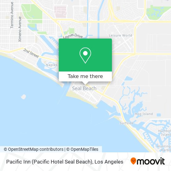 Pacific Inn (Pacific Hotel Seal Beach) map