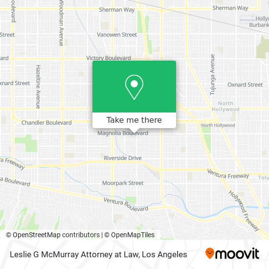 Leslie G McMurray Attorney at Law map
