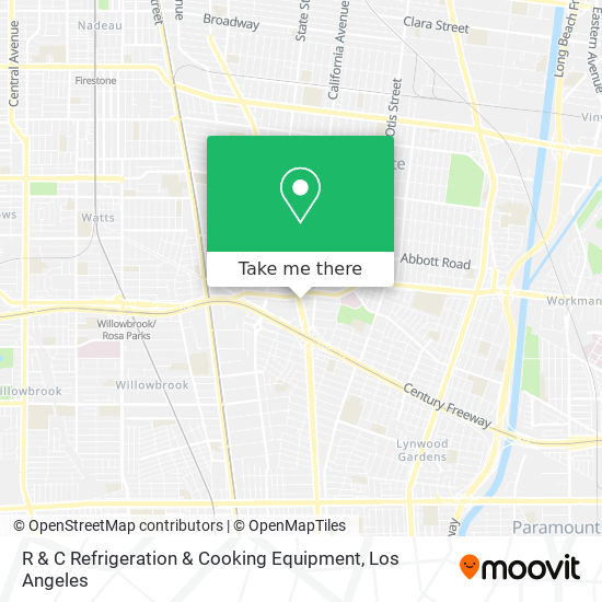 R & C Refrigeration & Cooking Equipment map