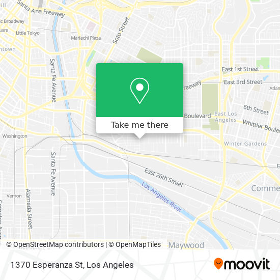 1370 Esperanza St map