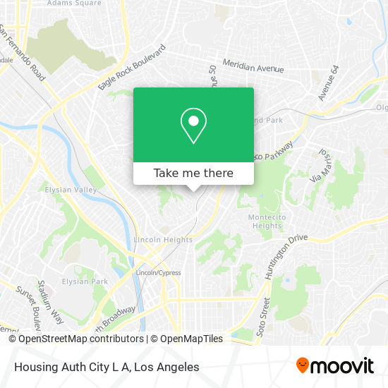 Housing Auth City L A map