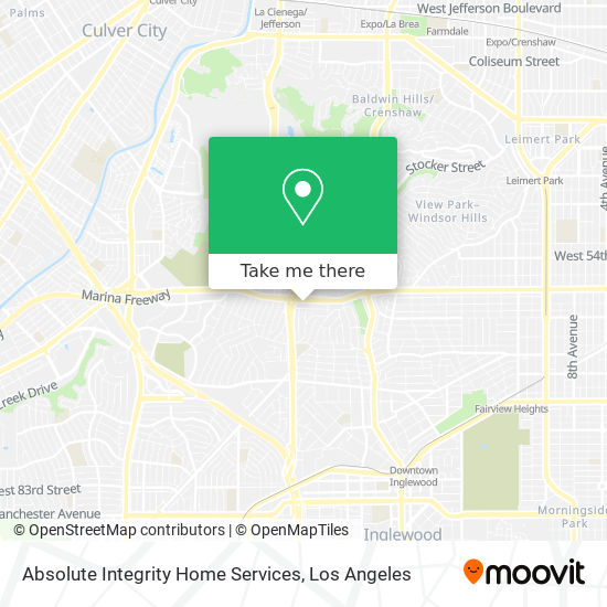 Mapa de Absolute Integrity Home Services