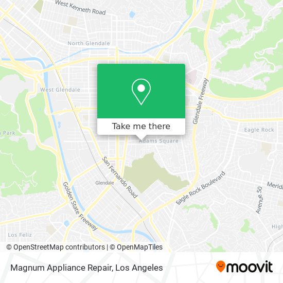 Magnum Appliance Repair map