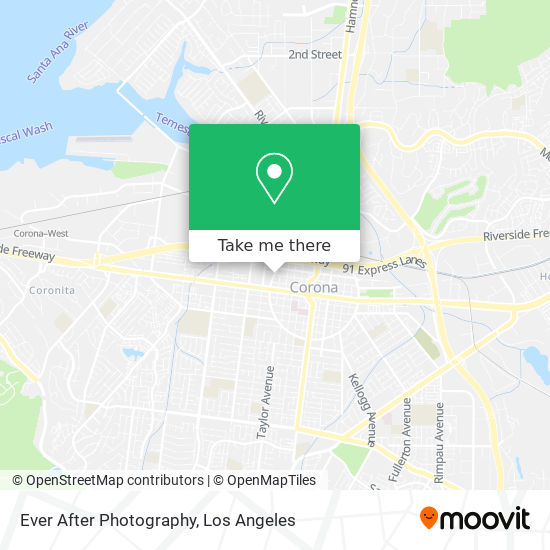 Ever After Photography map