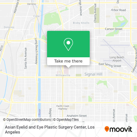 Asian Eyelid and Eye Plastic Surgery Center map