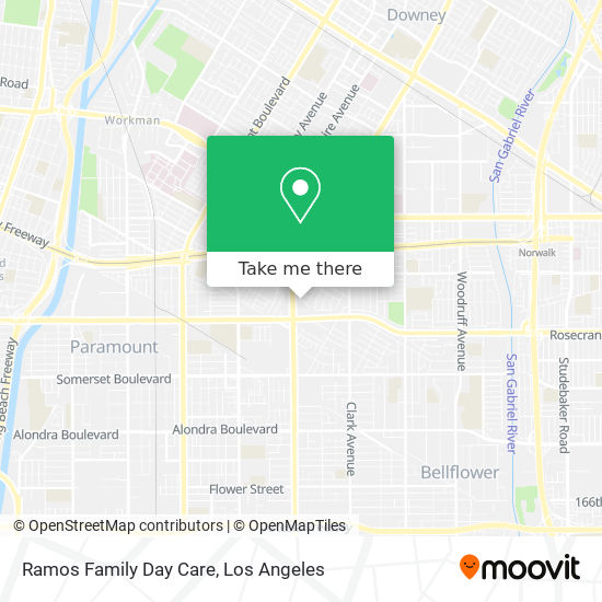 Ramos Family Day Care map