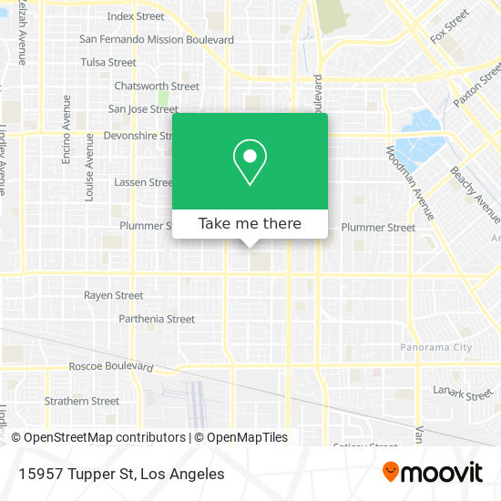 Mapa de 15957 Tupper St