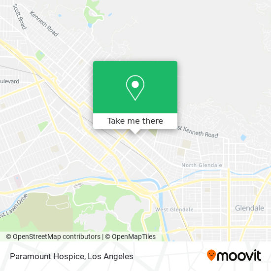 Mapa de Paramount Hospice