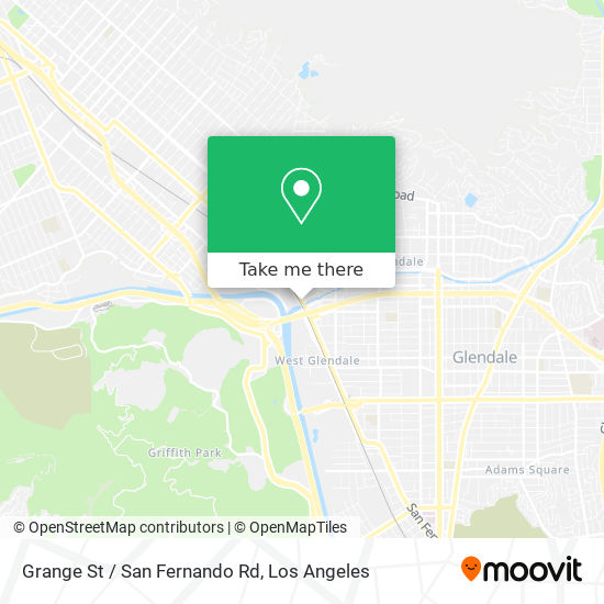 Grange St / San Fernando Rd map