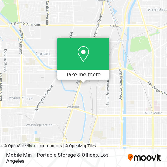 Mapa de Mobile Mini - Portable Storage & Offices