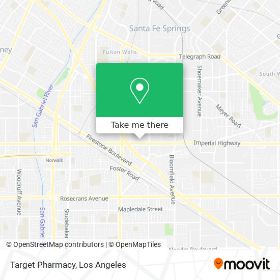 Mapa de Target Pharmacy