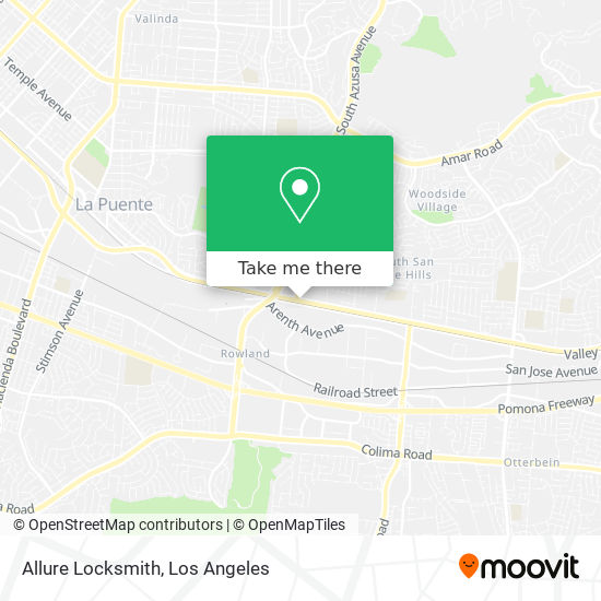 Allure Locksmith map