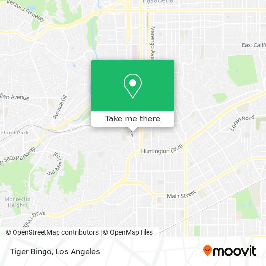 Mapa de Tiger Bingo