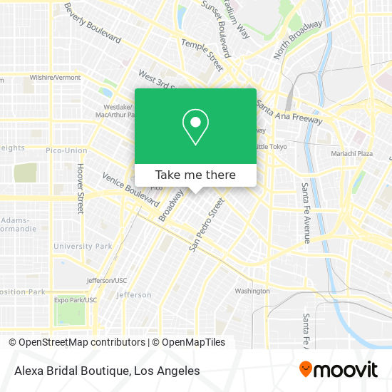 Mapa de Alexa Bridal Boutique