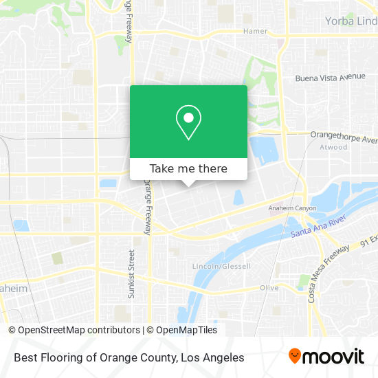 Mapa de Best Flooring of Orange County