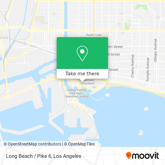 Long Beach / Pike 6 map