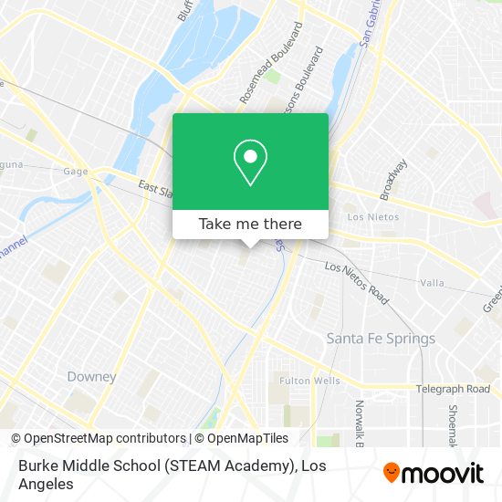 Burke Middle School (STEAM Academy) map