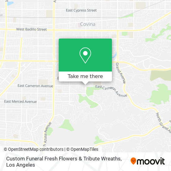 Mapa de Custom Funeral Fresh Flowers & Tribute Wreaths