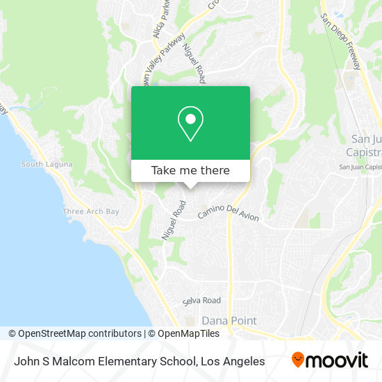 Mapa de John S Malcom Elementary School