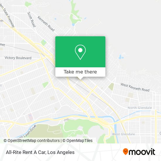 Mapa de All-Rite Rent A Car