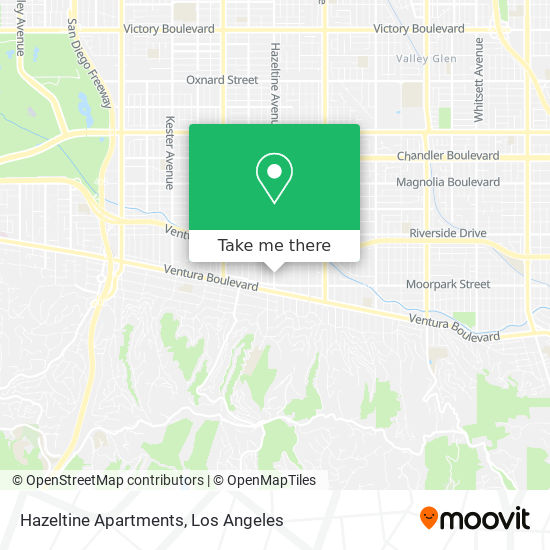 Mapa de Hazeltine Apartments