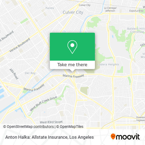 Anton Halka: Allstate Insurance map