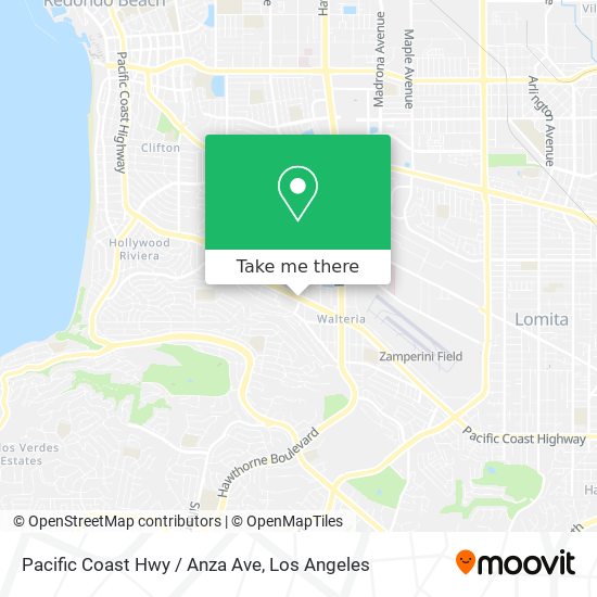 Mapa de Pacific Coast Hwy / Anza Ave