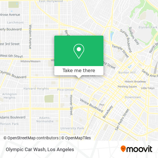 Mapa de Olympic Car Wash