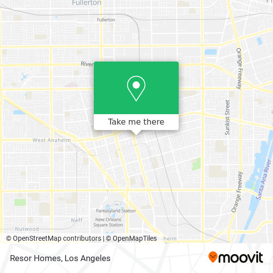 Resor Homes map