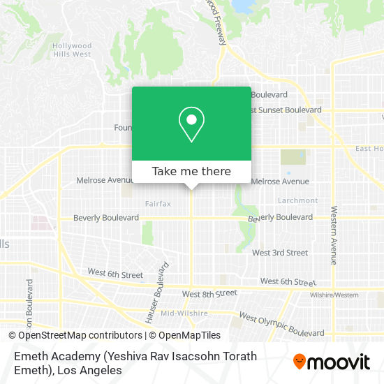 Emeth Academy (Yeshiva Rav Isacsohn Torath Emeth) map