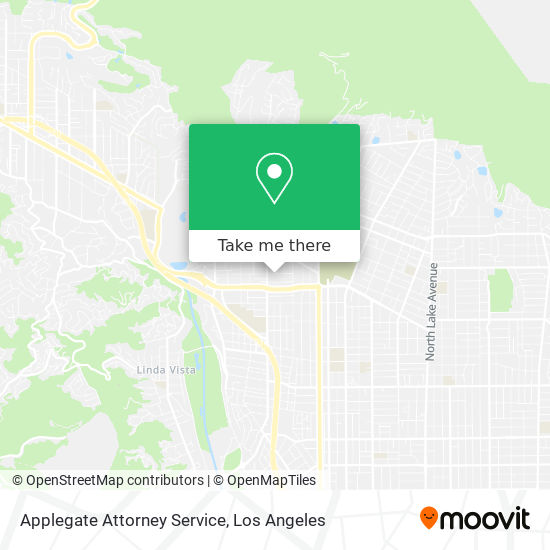 Applegate Attorney Service map
