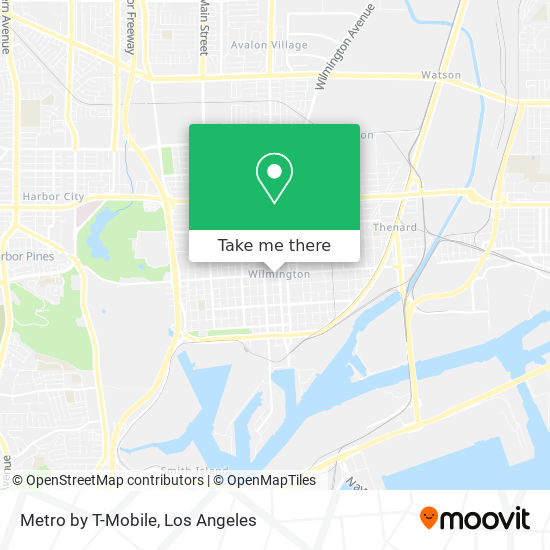 Metro by T-Mobile map