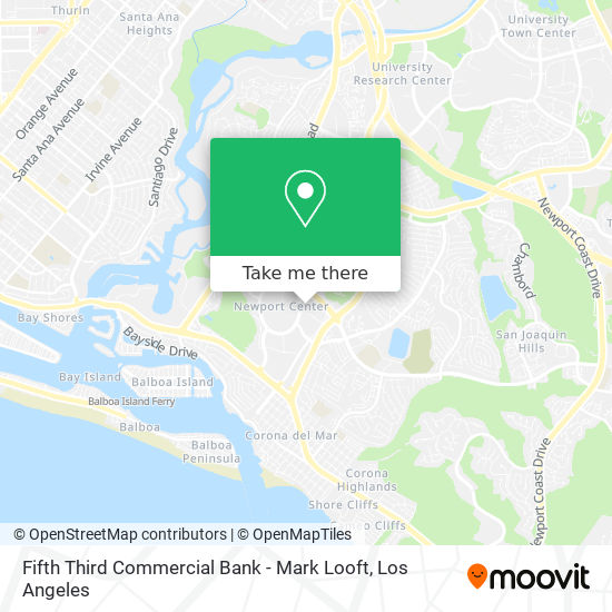 Mapa de Fifth Third Commercial Bank - Mark Looft