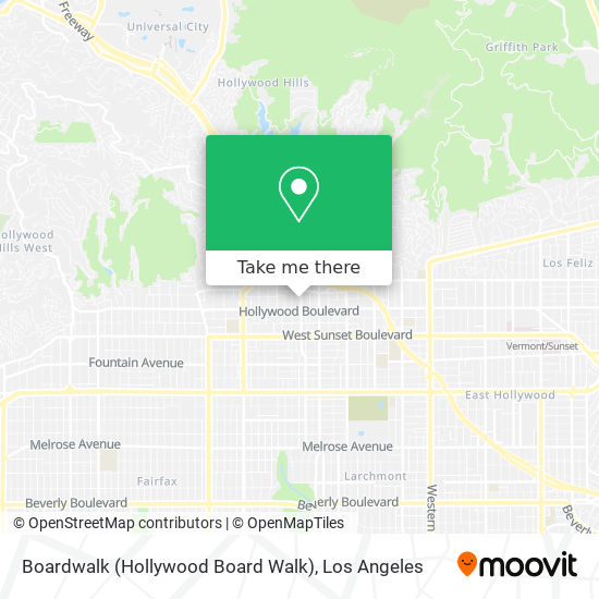 Boardwalk (Hollywood Board Walk) map