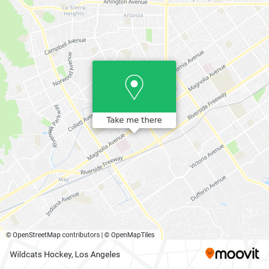 Wildcats Hockey map