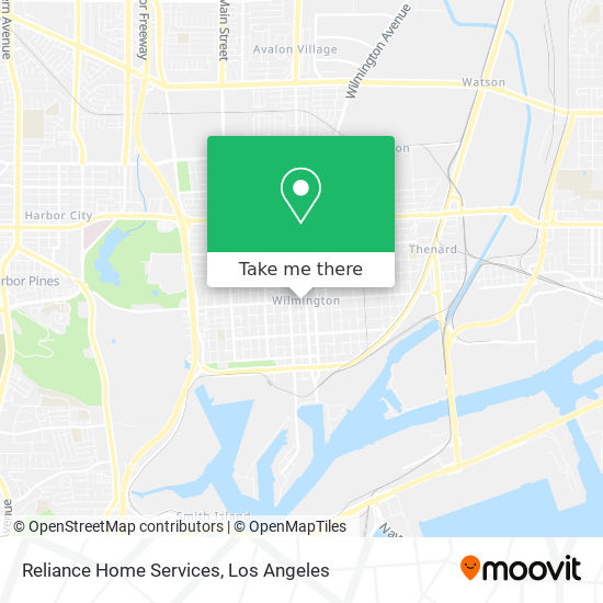 Reliance Home Services map