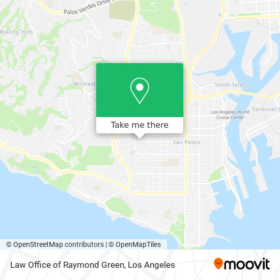 Law Office of Raymond Green map