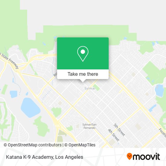 Mapa de Katana K-9 Academy