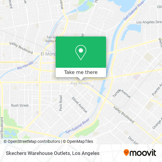 Skechers Warehouse Outlets map